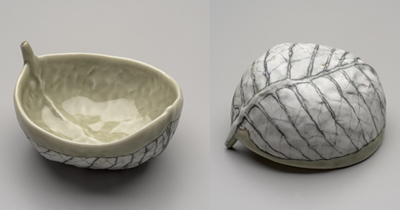 leaf bowl 04 sculpture